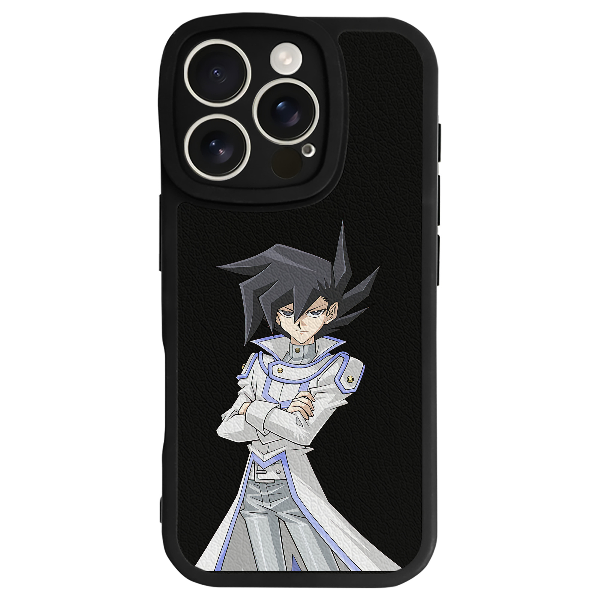 遊☆戯☆王 Yu-Gi-Oh! 【iPhone 16シリーズ対応】シリコンスマホケース（レザー調） 材質：シリコン